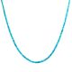 SLEEPING BEAUTY TURQUOISE BEADED NECKLACE BY RICK TENARIO (NAVAJO)