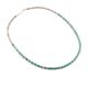 TURQUOISE & SHELL NECKLACE MY MARCELLA BEALL (NAVAJO/JEMEZ)