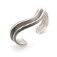 SILVER CUFF BRACELET BY KEE NEZ (NAVAJO)