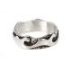 Sterling silver ring by Jonah Hill (Hopi)