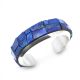 SILVER, LAPIS & TURQUOISE CUFF BY MICHAEL “NA NA PING” GARCIA (YAQUI)
