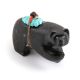 BEAR FETISH CARVING BY GIBBS OTHOLE (ZUNI)