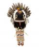 BROADFACED WHIPPER KACHINA DOLL BY TUVUMSIE SILAS (HOPI)