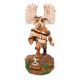 OWL WITH RATTLE SNAKE KACHINA DOLL BY KEITH TORRES (HOPI)