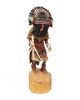 BROADFACED WHIPPER KACHINA DOLL BY ARMAND FRITZ (HOPI)