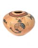 Pottery bowl by Lawrence Namoki (Hopi)