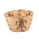 HORNY TOAD BASKET BY AN ARTIST ONCE KNOWN (PIMA)
