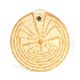 LARGE FLAT MAZE PLAQUE BASKET BY AN ARTIST ONCE KNOWN (TOHONO O’ODHAM )