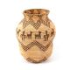 OLLA BASKET WITH FIGURES BY AN ARTIST ONCE KNOWN (APACHE)