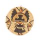 COIL BASKET WITH CROW MOTHER CIRCA 1980'S BY AN ARTIST ONCE KNOWN (HOPI)