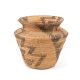 BOTTLENECK GAP STITCH BASKET BY AN ARTIST ONCE KNOWN (PIMA)