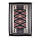 STORM PATTERN RUG BY GLORIENE HARRISON (NAVAJO)