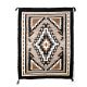 TWO GREY HILLS RUG BY AN ARTIST ONCE KNOWN (NAVAJO)