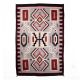 STORM PATTERN RUG CIRCA 1950'S BY AN ARTIST ONCE KNOWN (NAVAJO)