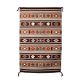 CRYSTAL PATTERN RUG BY AN ARTIST ONCE KNOWN (NAVAJO)
