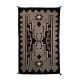 TWO GREY HILLS RUG CIRCA 1930 BY AN ARTIST ONCE KNOWN (NAVAJO)