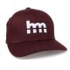 MAROON HEARD MUSEUM LOGO HAT (S/M)