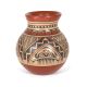 POLYCHROME POTTERY JAR BY MARGARET & LUTHER GUTIERREZ (SANTA CLARA)