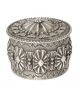 Sterling silver adorned box by Thomas Jim (Navajo)