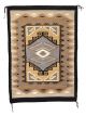 Two Grey Hills rug by Irene Steffy (Navajo)