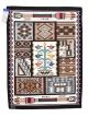 Sampler rug by Shirley Nockideneh (Navajo)