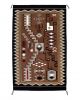 Storm pattern rug by Louise McCabe (Navajo)